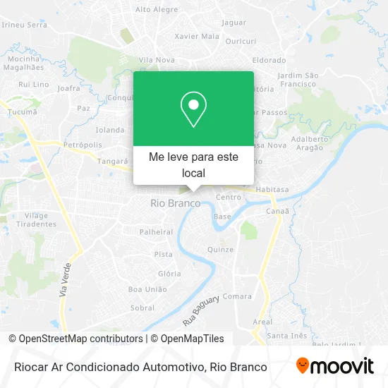 Riocar Ar Condicionado Automotivo mapa