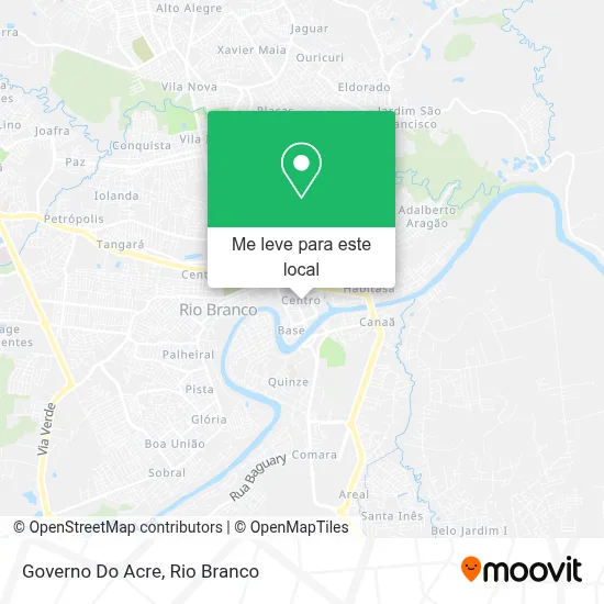 Governo Do Acre mapa