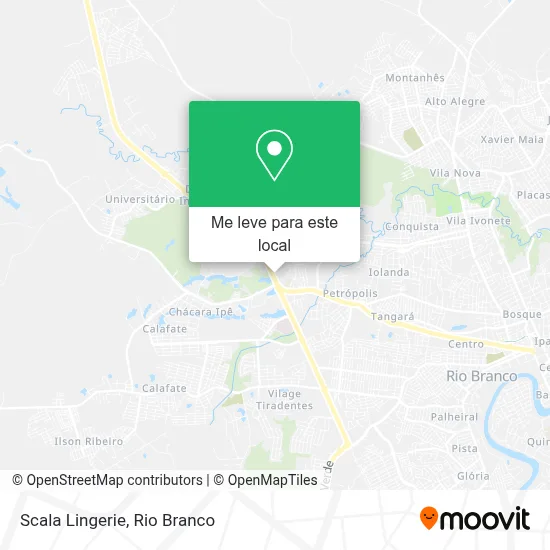 Scala Lingerie mapa