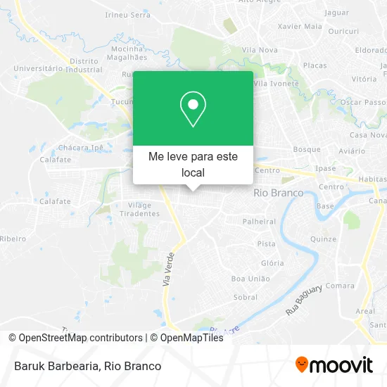 Baruk Barbearia mapa