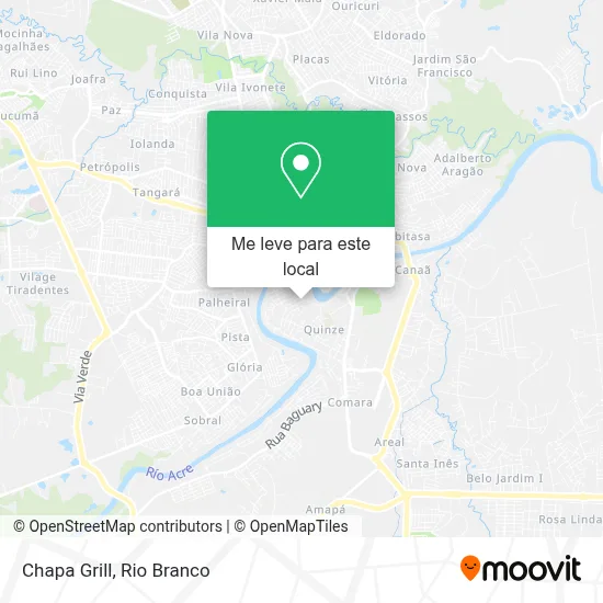 Chapa Grill mapa