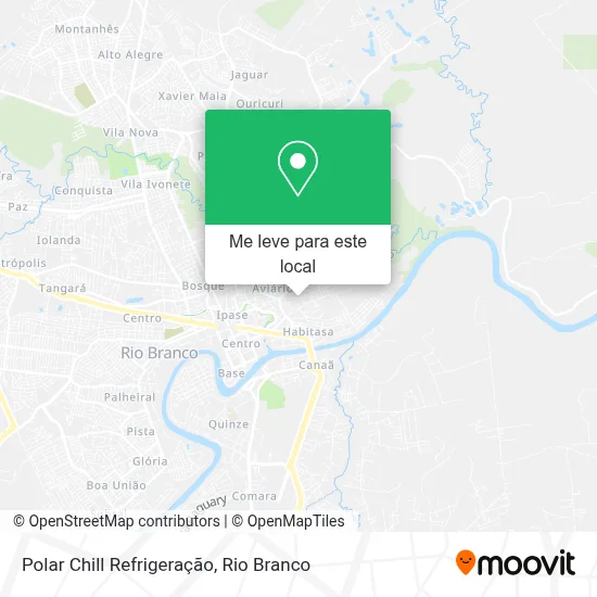 Polar Chill Refrigeração mapa