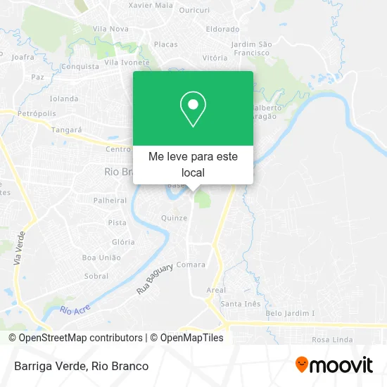Barriga Verde mapa