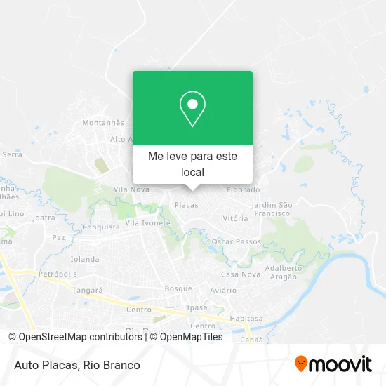 Auto Placas mapa