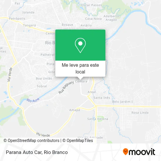 Parana Auto Car mapa