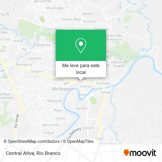 Central Ativa mapa