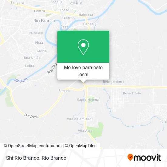 Shi Rio Branco mapa