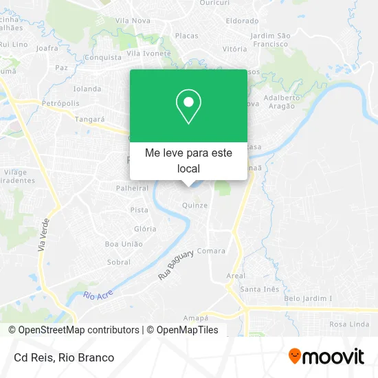 Cd Reis mapa
