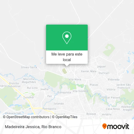 Madeireira Jessica mapa