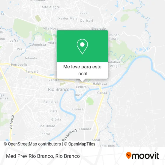 Med Prev Rio Branco mapa