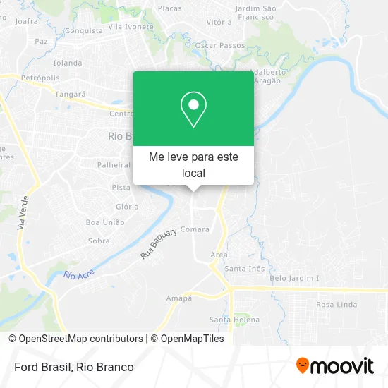 Ford Brasil mapa