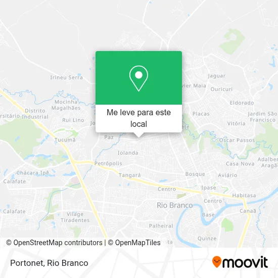 Portonet mapa