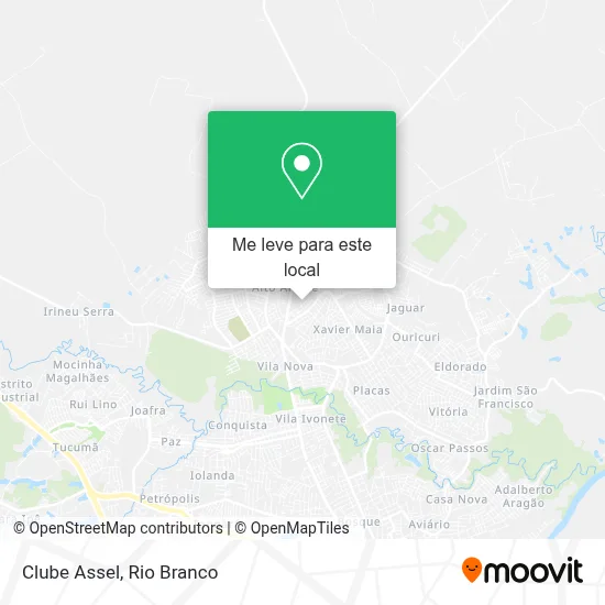 Clube Assel mapa