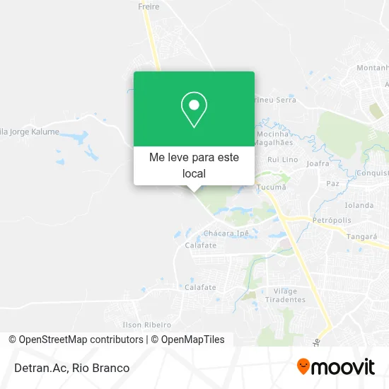 Detran.Ac mapa
