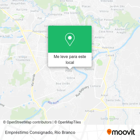 Empréstimo Consignado mapa