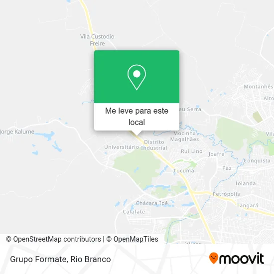 Grupo Formate mapa