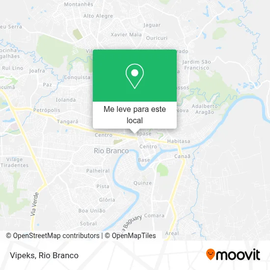 Vipeks mapa