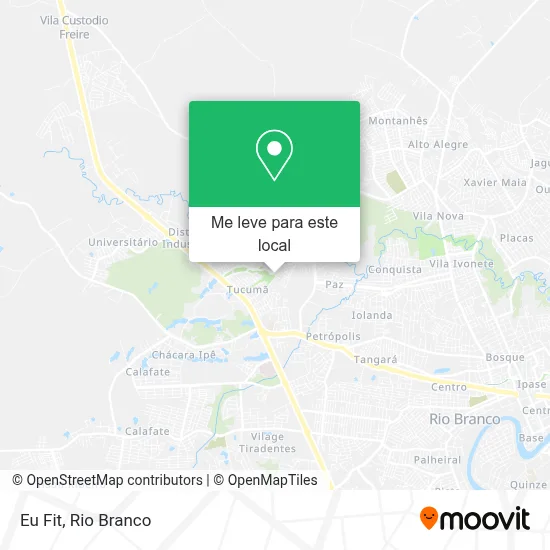 Eu Fit mapa