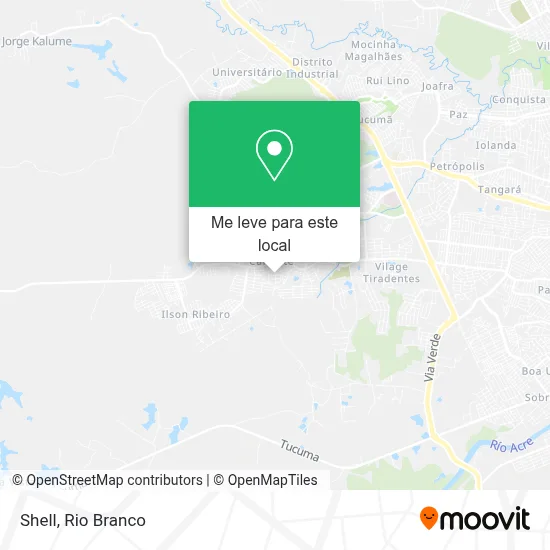 Shell mapa