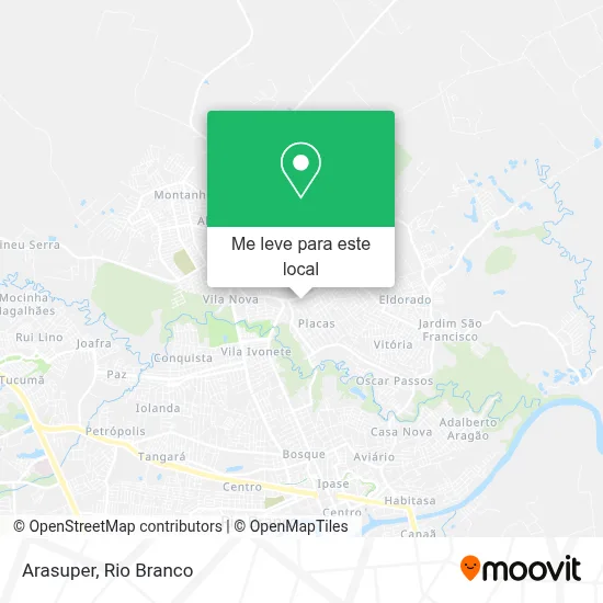 Arasuper mapa