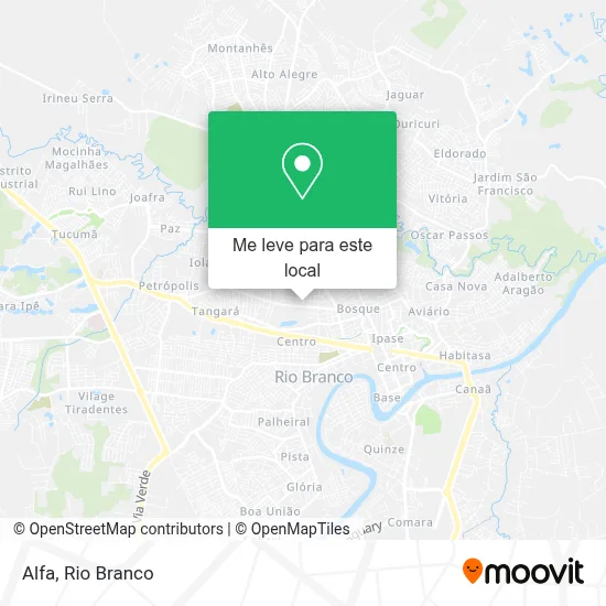 Alfa mapa
