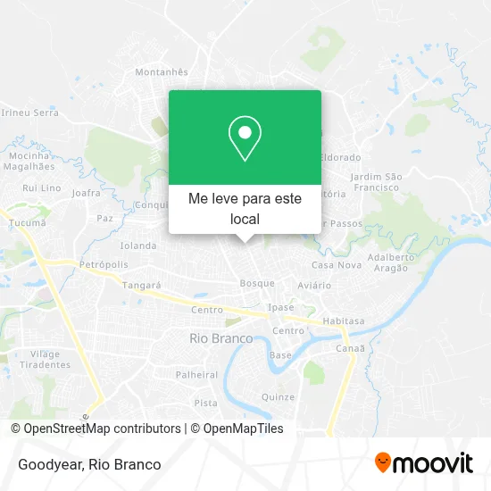 Goodyear mapa
