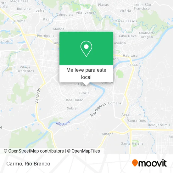 Carmo mapa