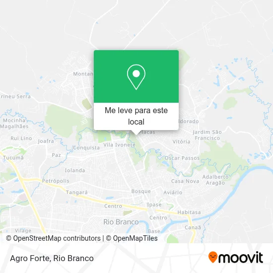 Agro Forte mapa