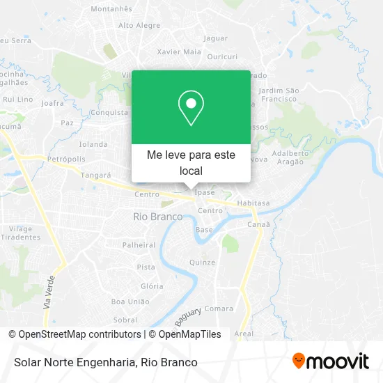 Solar Norte Engenharia mapa