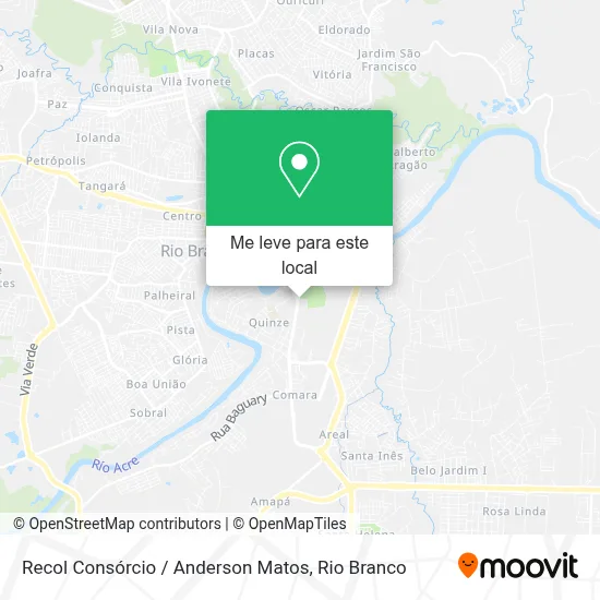 Recol Consórcio / Anderson Matos mapa