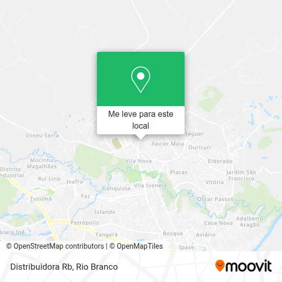 Distribuidora Rb mapa