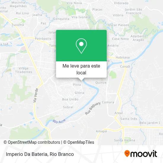 Imperio Da Bateria mapa