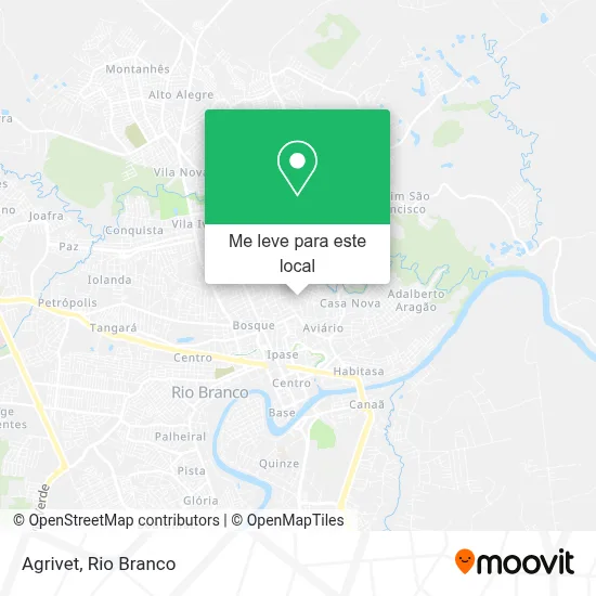 Agrivet mapa