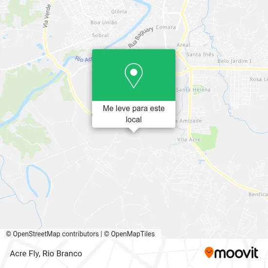 Acre Fly mapa