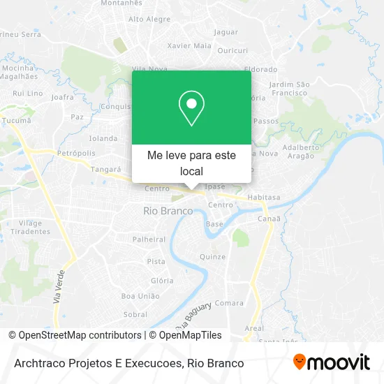 Archtraco Projetos E Execucoes mapa