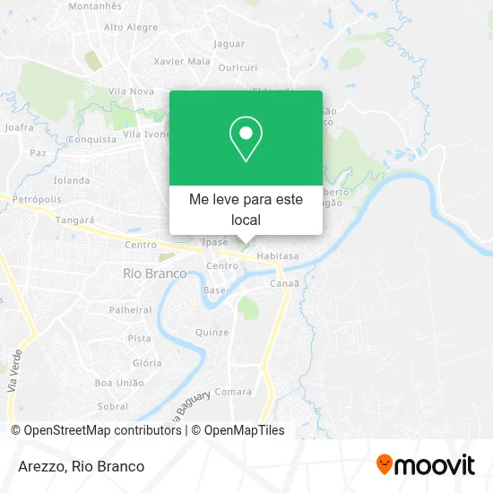 Arezzo mapa