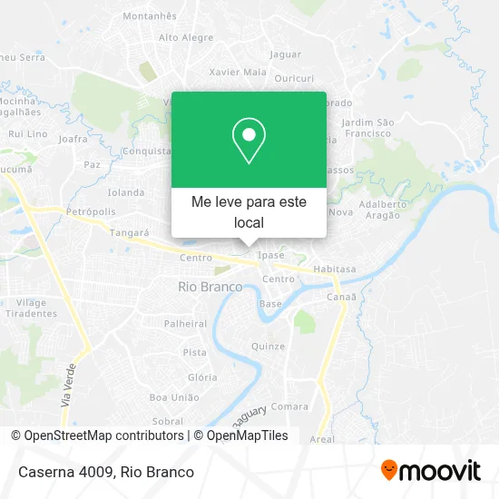 Caserna 4009 mapa