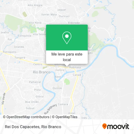 Rei Dos Capacetes mapa