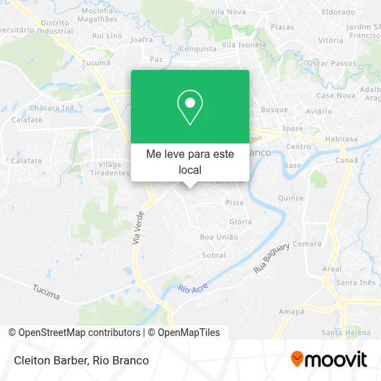 Cleiton Barber mapa