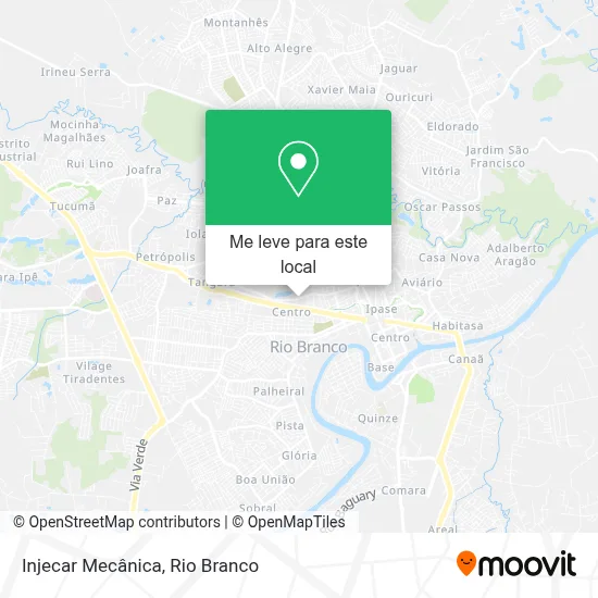Injecar Mecânica mapa