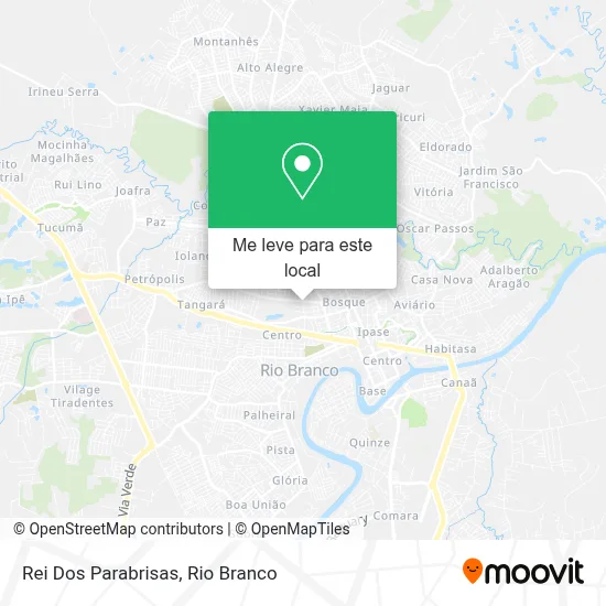 Rei Dos Parabrisas mapa