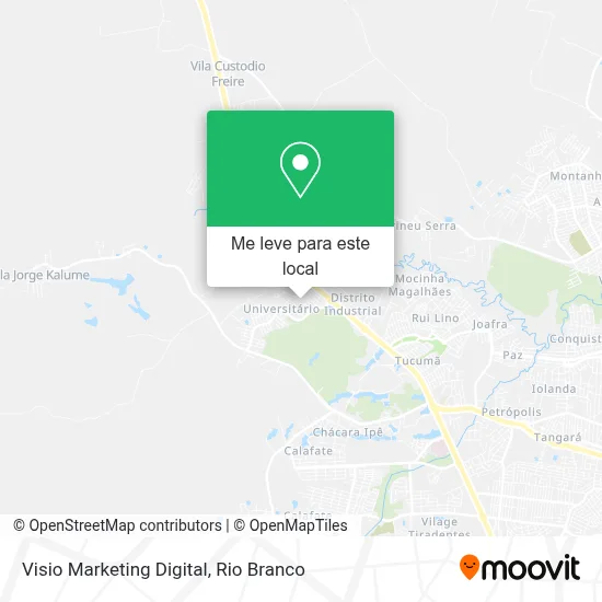 Visio Marketing Digital mapa