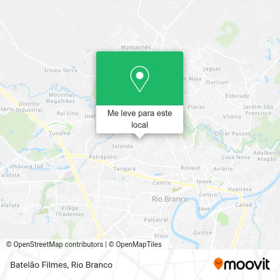 Batelão Filmes mapa