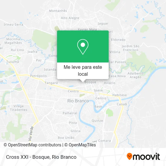 Cross XXI - Bosque mapa
