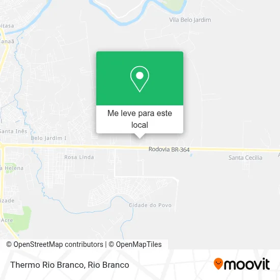 Thermo Rio Branco mapa