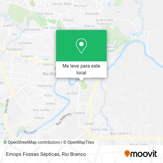 Emops Fossas Sépticas mapa