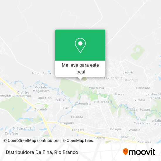Distribuidora Da Elha mapa