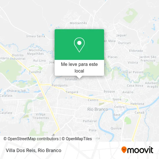 Villa Dos Reis mapa