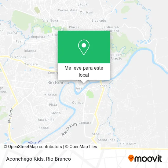 Aconchego Kids mapa