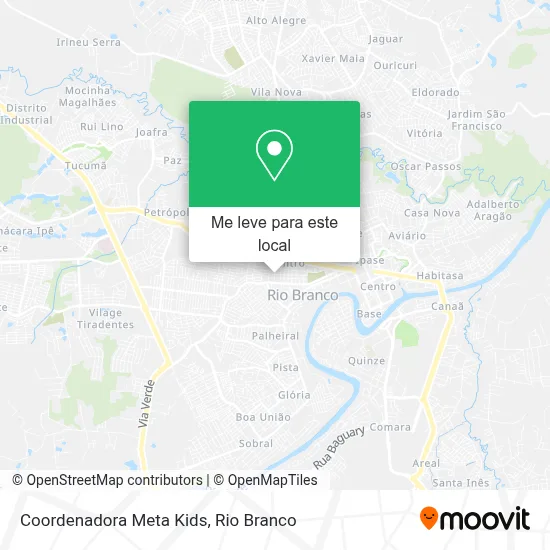Coordenadora Meta Kids mapa
